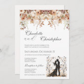 Boho Wedding Invitation 招待状 (正面/裏面)