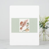 Boho Wedding Invitation | Terracotta Pampas Grass  (スタンド正面)