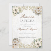 Boho Wedding Save the Date (正面)