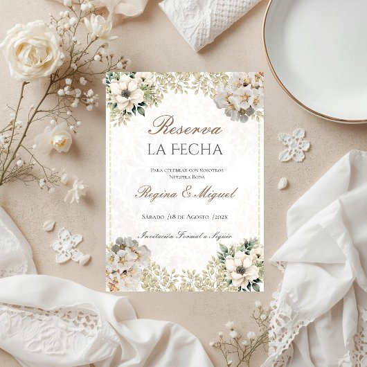 Boho Wedding Save the Date