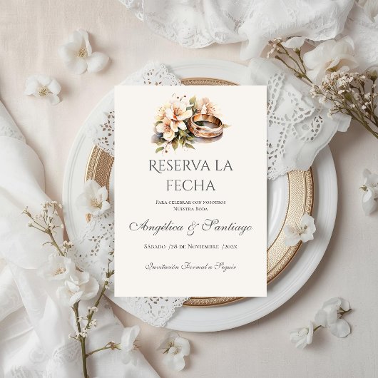 Boho Wedding Save the Date