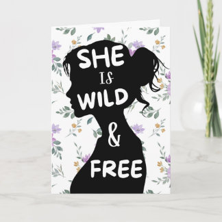 Boho Whimsical Greeting Card カード