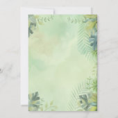 Boho Wild Child 1st Birthday Photo Invitation 招待状 (裏面)