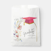 Boho WIldflower卒業パーティー フェイバーバッグ (正面)