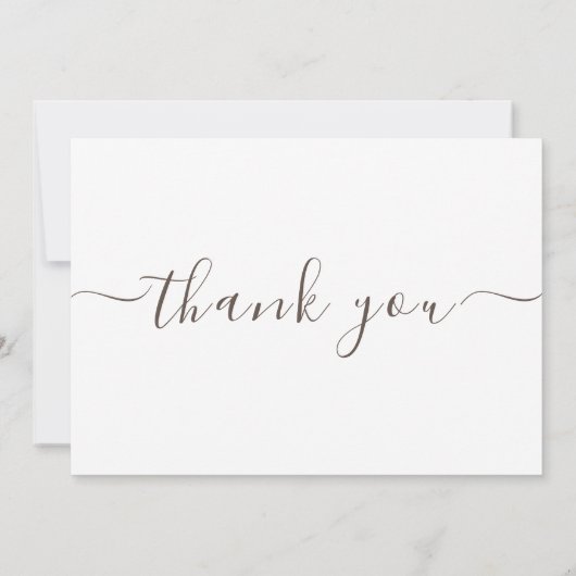 Boho Wildflower葬儀モダンお礼Note カード (裏面)