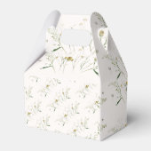 Boho Wildflower Baby in Bloom Baby Shower フェイバーボックス (裏面サイド)