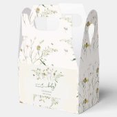 Boho Wildflower Baby in Bloom Baby Shower フェイバーボックス (オープン)