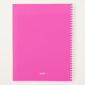 Boho Wildflower Heart 2026 Planner プランナー手帳 (裏面)