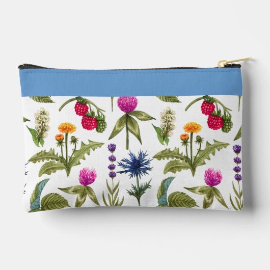 Boho Wildflower Maid of honor Accessory Pouch アクセサリーポーチ (裏面)