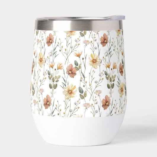 Boho Wildflower Watercolor (左面)