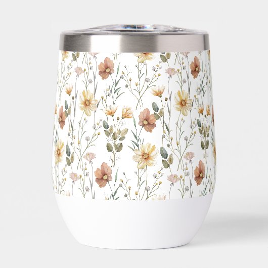 Boho Wildflower Watercolor (正面)