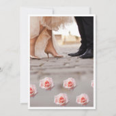 Boho Wildflower Wedding Invitation 招待状 (裏面)