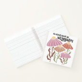 Boho Wildflower You Belong Among The Wildflowers ノートブック (内部)