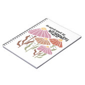 Boho Wildflower You Belong Among The Wildflowers ノートブック (左側)