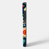 boho wildflowersグリーンレッドパーソナライズされた写真 Case-Mate iPhoneケース (裏面 / 左)