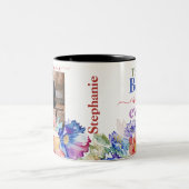 Boho WildFlowers母の日マグカップ ツートーンマグカップ (中央)