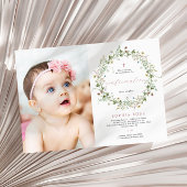 Boho Wildflowers素朴写真の確認 招待状