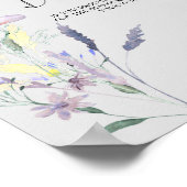 Boho Wildflowers – おむつラッフルのポスターゲーム ポスター