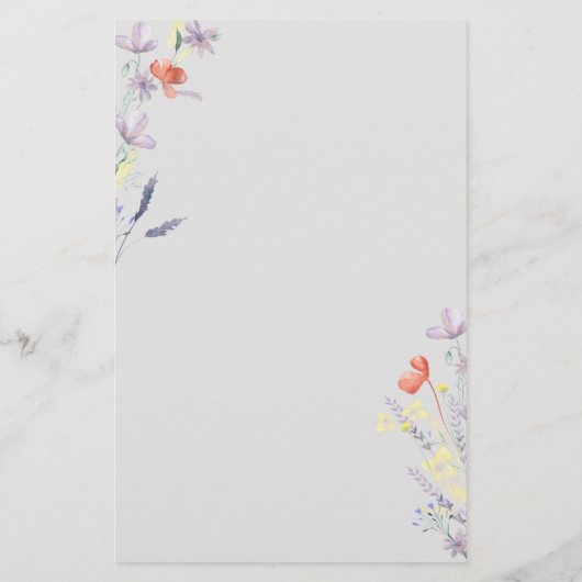 Boho Wilflowers花嫁は何歳だったか (裏面)