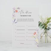 Boho Wilflowers花嫁は何歳だったか (スタンド正面)