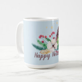 Boho Winter Boquetカスタマイズ可能 コーヒーマグカップ