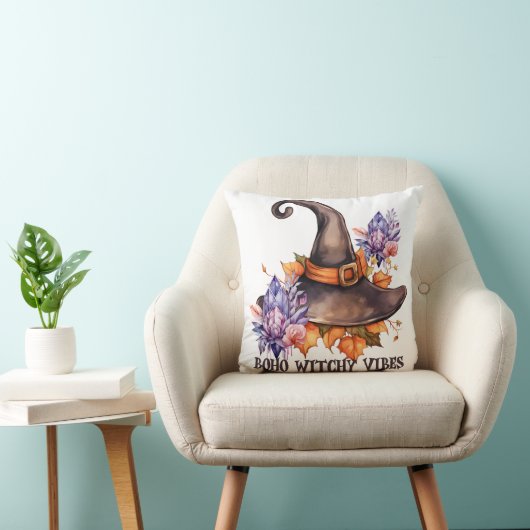 Boho Witchy Vibes Halloween  クッション (椅子)