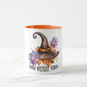 Boho Witchy Vibes Halloween  マグカップ (中央)