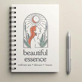 BOHO WOMANロゴ離れMOON ARCH WELLNESSスパ ノートブック