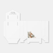 Boho Woodland赤ちゃんシャワーお願いボックス フェイバーボックス (折り畳みなし)