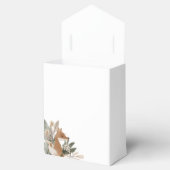 Boho Woodland赤ちゃんシャワーお願いボックス フェイバーボックス (オープン)