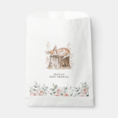 Boho Woodland Animals & Baby Shower フェイバーバッグ (正面)