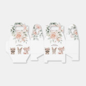 Boho Woodland Animals & Baby Shower フェイバーボックス (折り畳みなし)