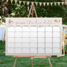 Boho Woodland Baby Showerの締め切り日