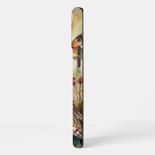 Boho Woodland Owl iPhoneケース (左側面)