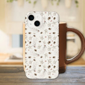 Boho Woodland Winterberry Pattern Case-Mate iPhoneケース
