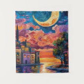 Boho Woven Wall Tapestry for Cozy Home Decor タペストリー (正面)