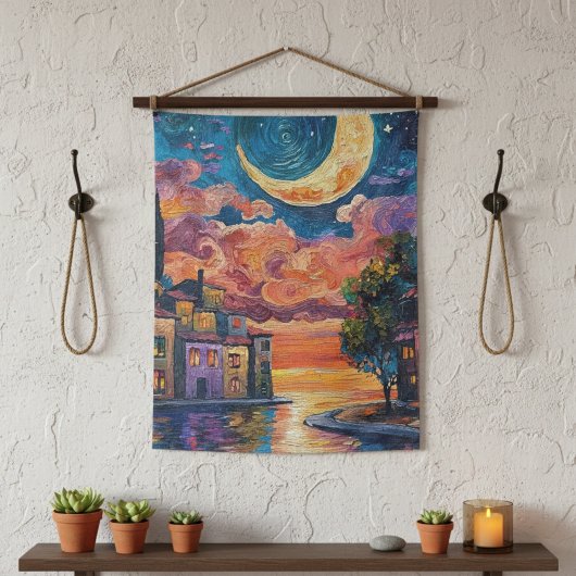Boho Woven Wall Tapestry for Cozy Home Decor タペストリー