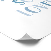 Boho You Art So Loved Kids Decor ポスター (角)