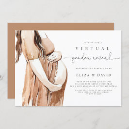  Boho Zoomパーティー 招待状