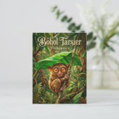 Bohol Tarsier Sanctuary Philippines ポストカード (スタンド正面)