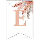 bohoPampas草ベビーシャワー バンティングフラッグ (第3の旗)