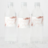 bohoPampas草ベビーシャワー ペットボトルラベル (ボトル)