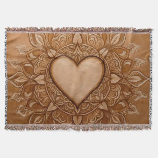 BohoRomantic スローブランケット (正面)
