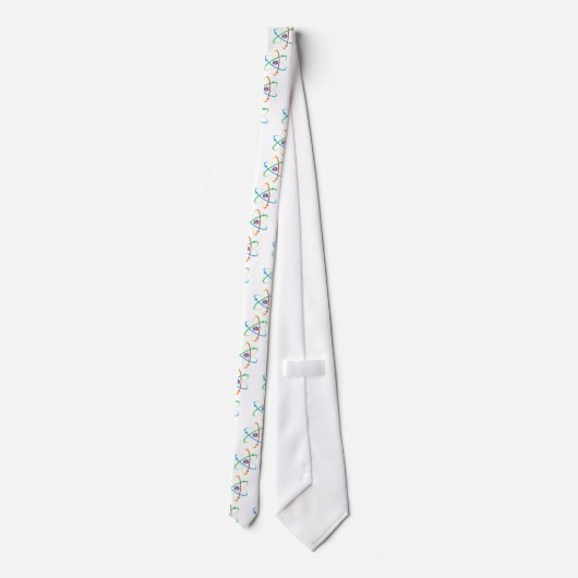 Bohrの原子モデル ネクタイ (裏面)