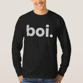 BOI Boise Idaho Airport Code List BOI Tシャツ (正面)