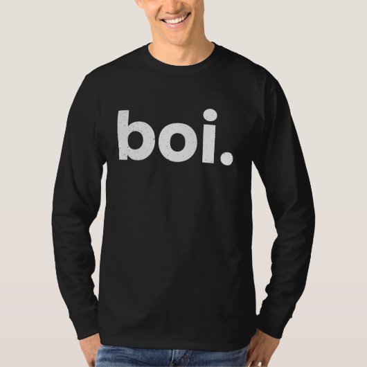 BOI Boise Idaho Airport Code List BOI Tシャツ (正面)