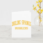 Boiling Springs High School Hs Boiling Springs Pa  カード (黄色い花)
