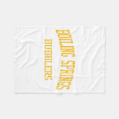 Boiling Springs High School Hs Boiling Springs Pa  フリースブランケット (正面(横))
