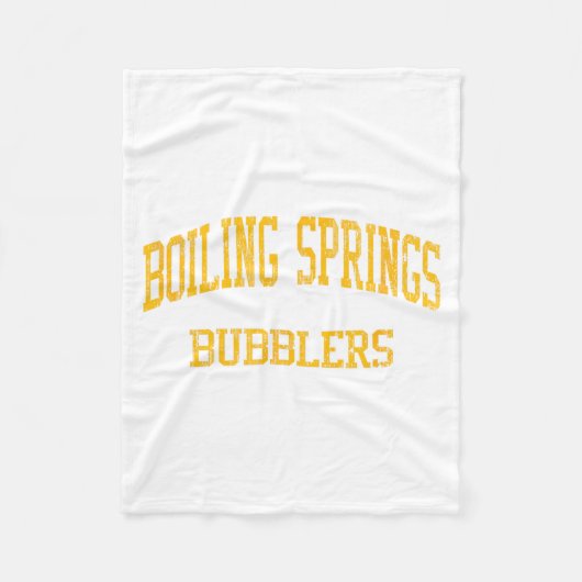 Boiling Springs High School Hs Boiling Springs Pa  フリースブランケット (正面)