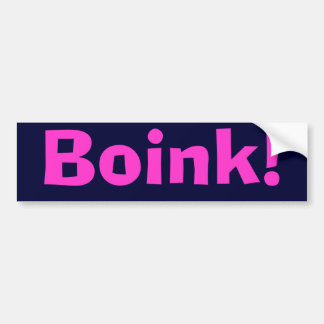 Boink! バンパーステッカー